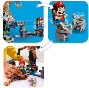 LEGO Super Mario 71390 Reznor Knockdown 862 Piece Expansion Set