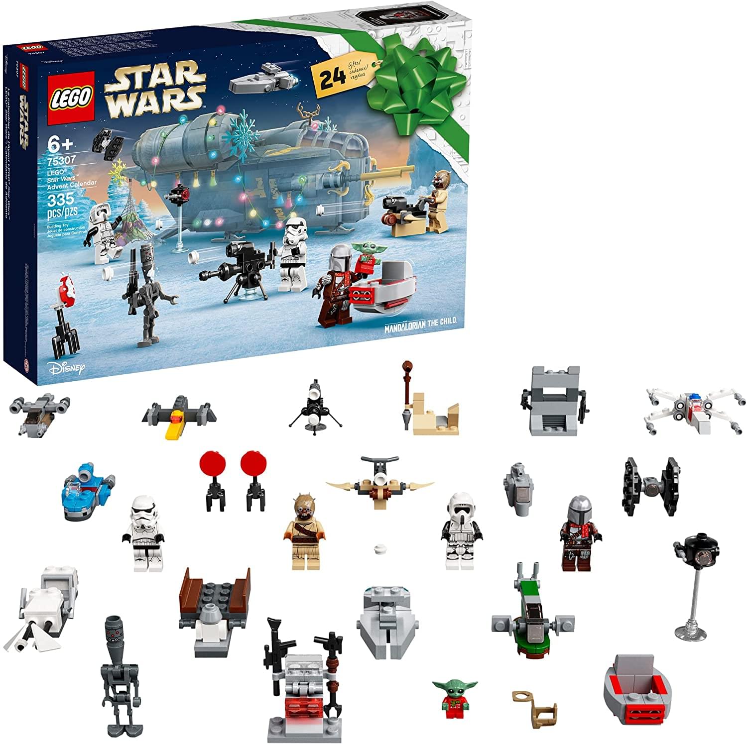 LEGO Star Wars 75307 Star Wars 2021 Advent Calendar 335 Piece Set