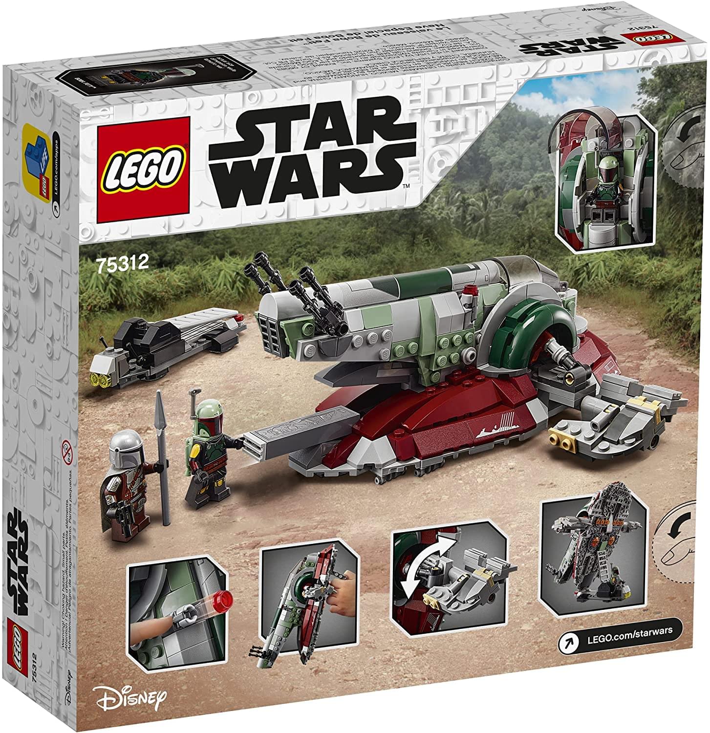LEGO Star Wars 75312 Slave 1 593 Piece Building Kit