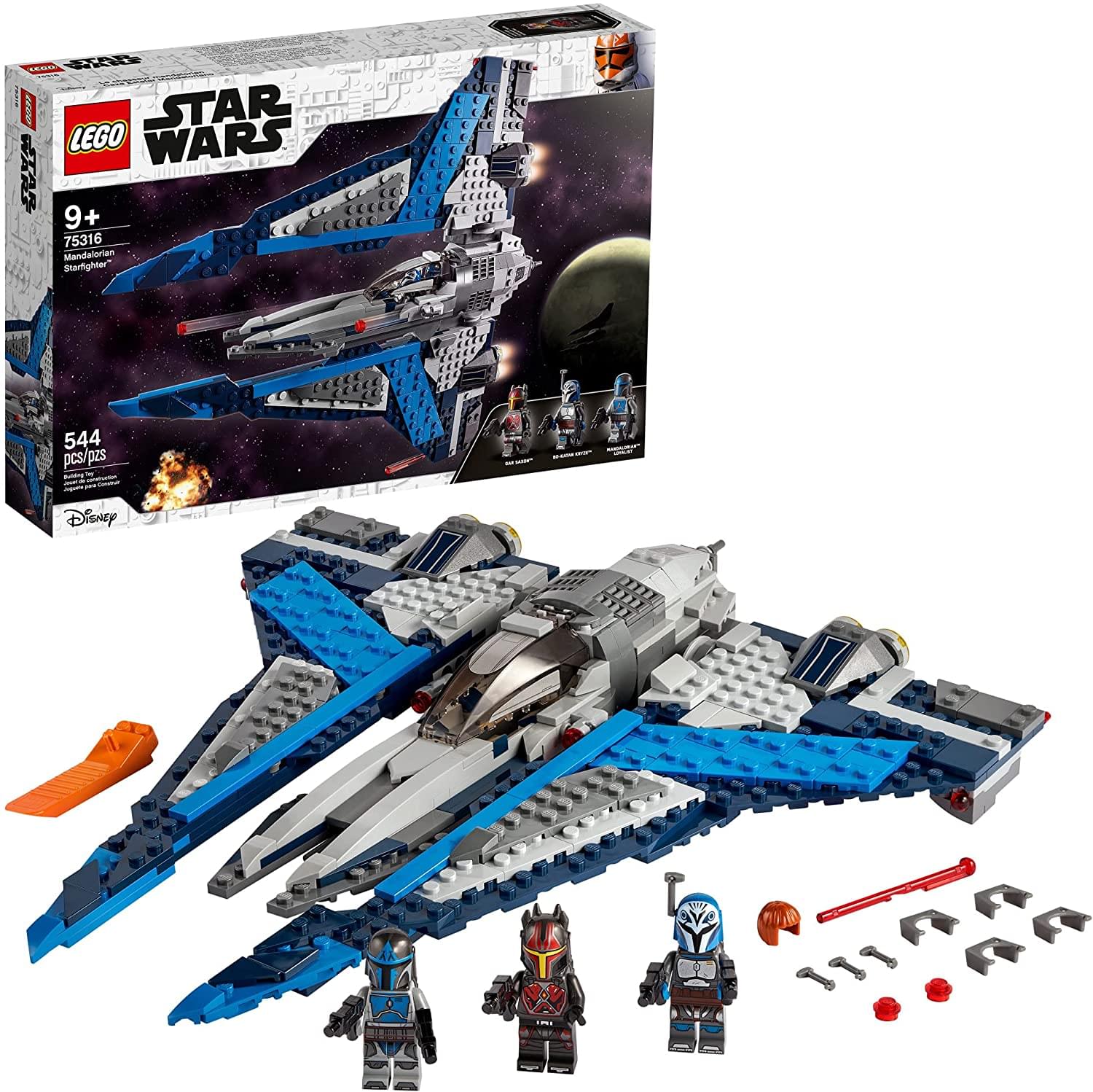 LEGO Star Wars 75316 Mandalorian Starfighter 544 Piece Building Kit