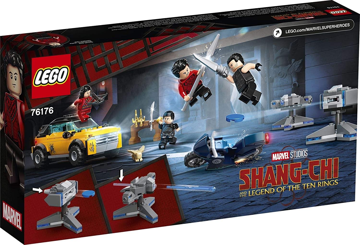 LEGO Marvel 76176 Shang-Chi Escape From The Ten Rings 321 Piece Building Kit