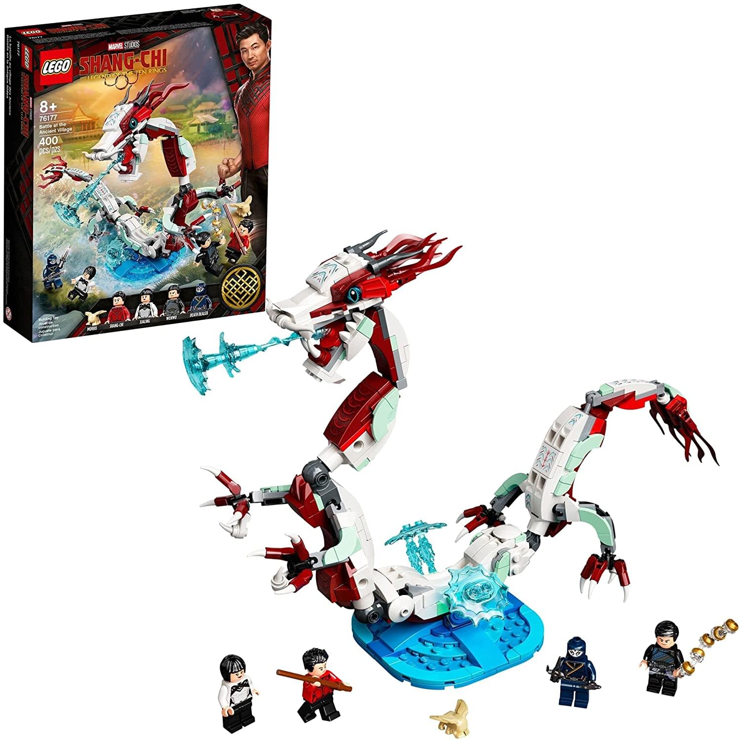 LEGO Marvel 76177 Shang-Chi Battle At The Ancient Village 400 Piece Building Kit