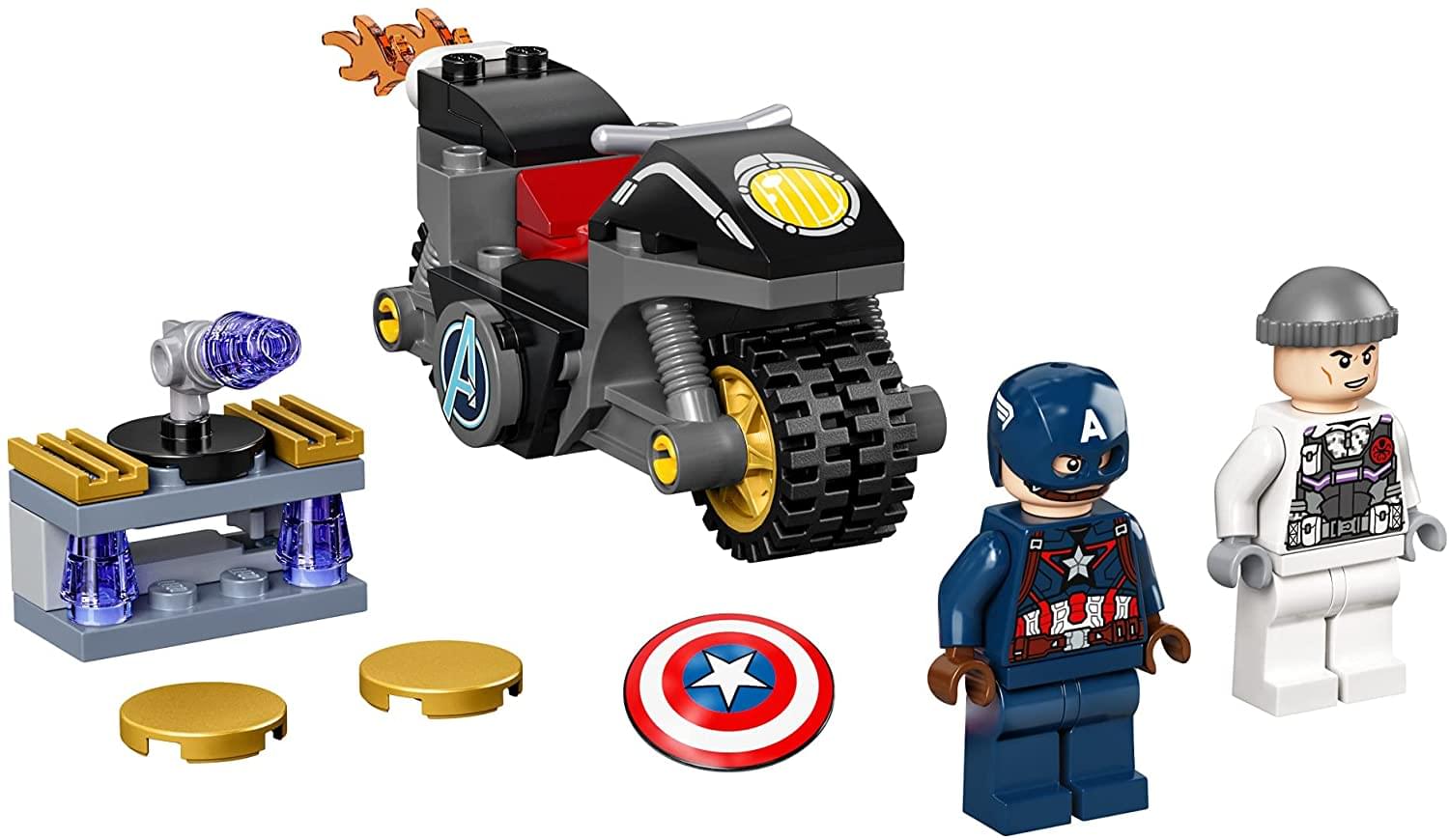 LEGO Super Heroes 76189 Captain America and Hydra Face-Off 49 Piece Building Kit
