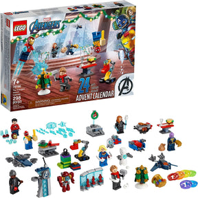 LEGO Super Heroes 76196 Marvel 2021 Advent Calendar 298 Piece Set