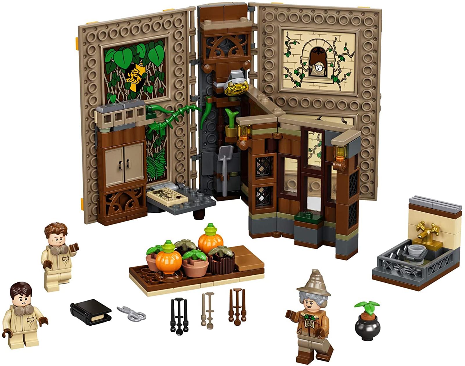 LEGO Harry Potter 76384 Hogwarts Moment: Herbology Class 233 Piece Building Kit