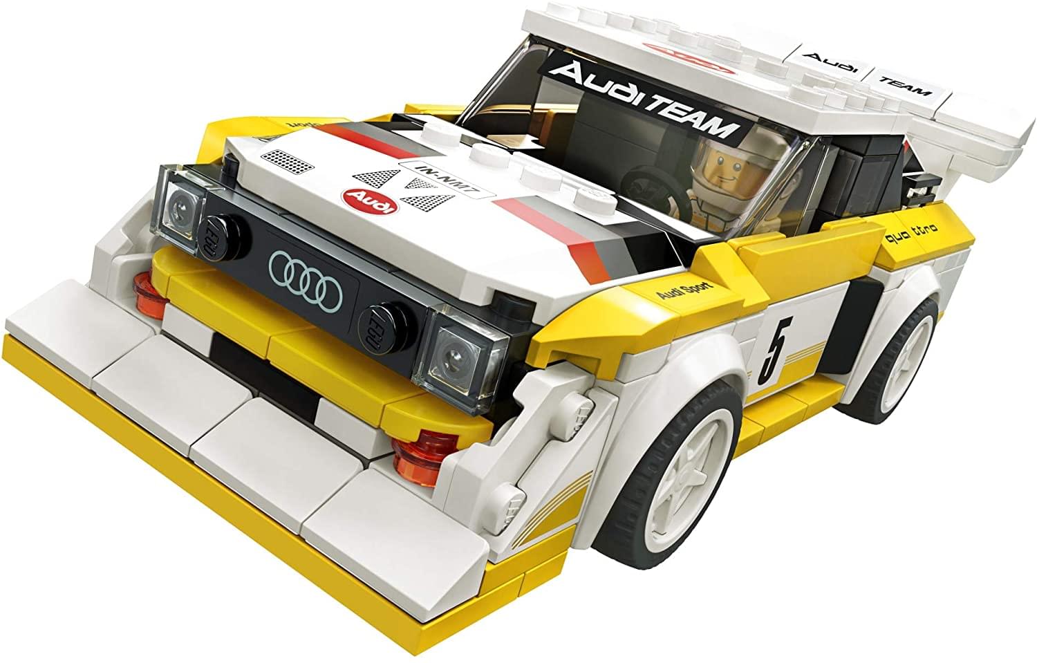LEGO Speed Champions 76897 1985 Audi Sport Quattro S1 250 Piece Building Set