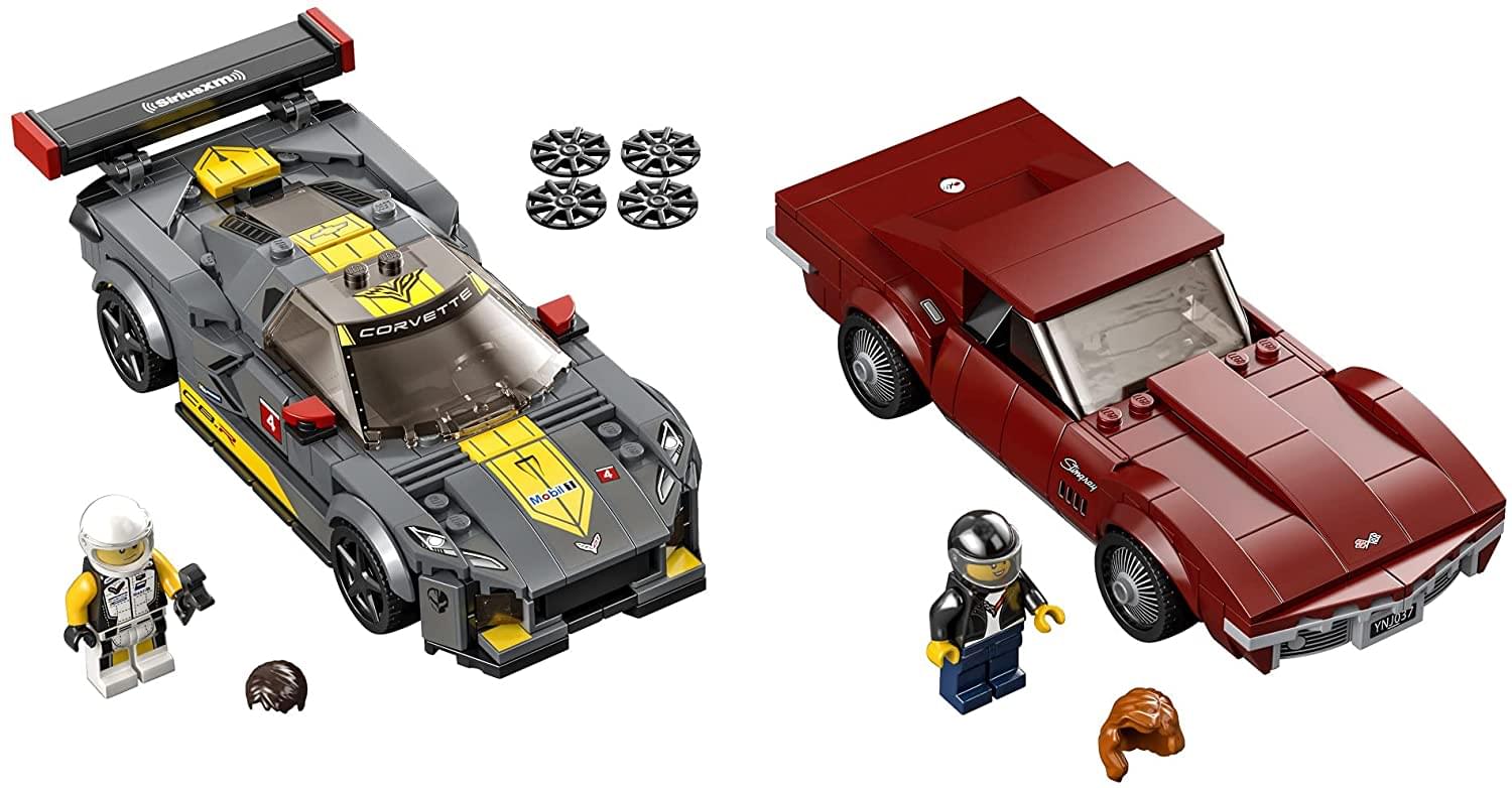 LEGO Speed Champions 76903 Chevrolet C8.R Race Car & Corvette Building Kit