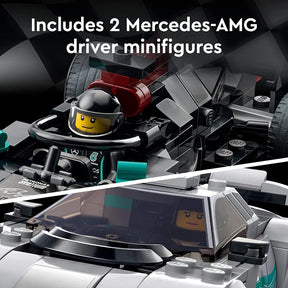 LEGO Speed Champions 76909 Mercedes AMG F1 W12 & AMG Project One 564 Piece Kit
