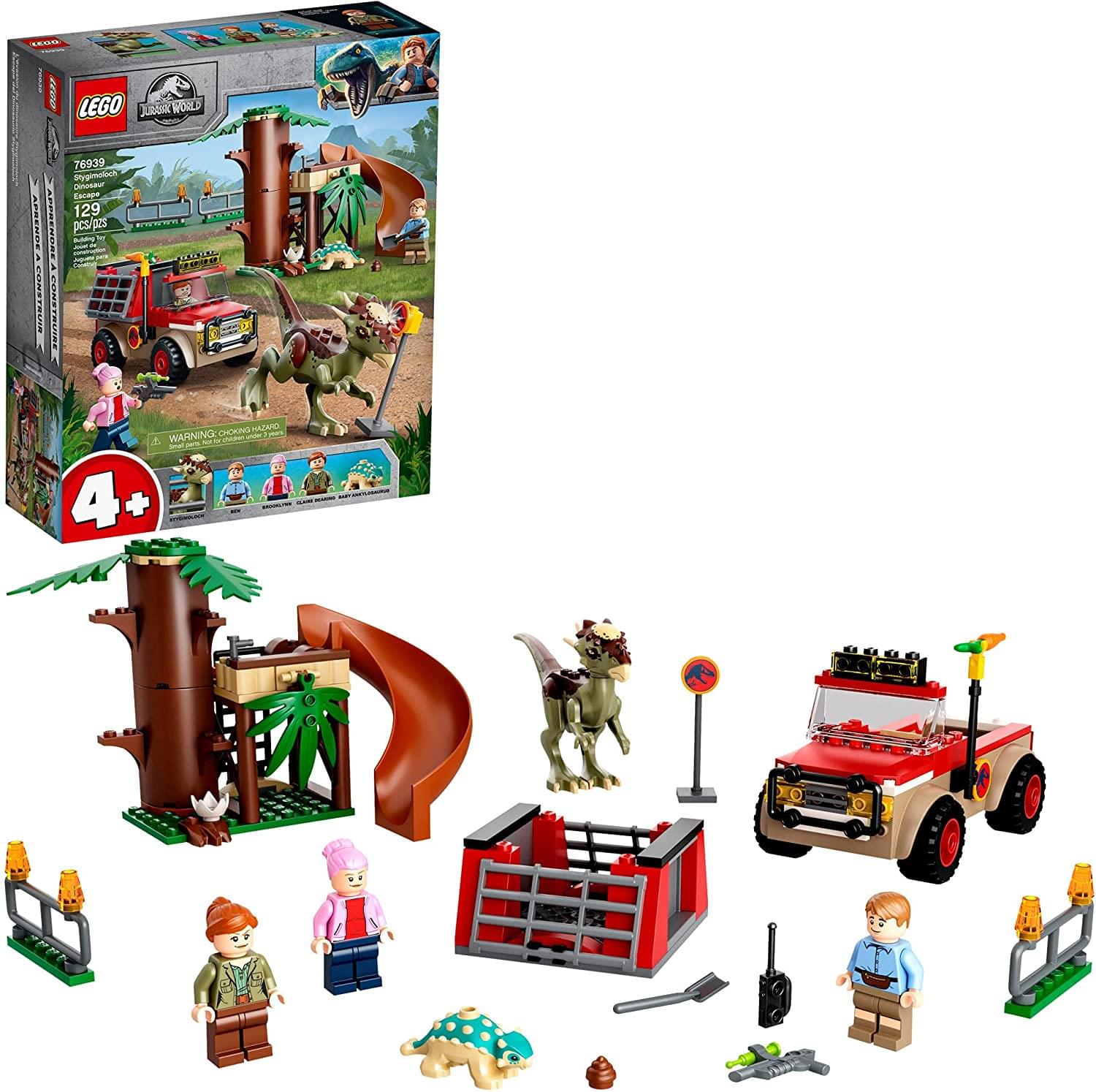 LEGO Jurassic World 76939 Stygimoloch Dinosaur Escape 129 Piece Building Kit