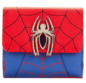 Marvel Spider-Man Color Block Flap Wallet