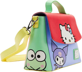 Hello Kitty and Friends Color Block Crossbody Bag