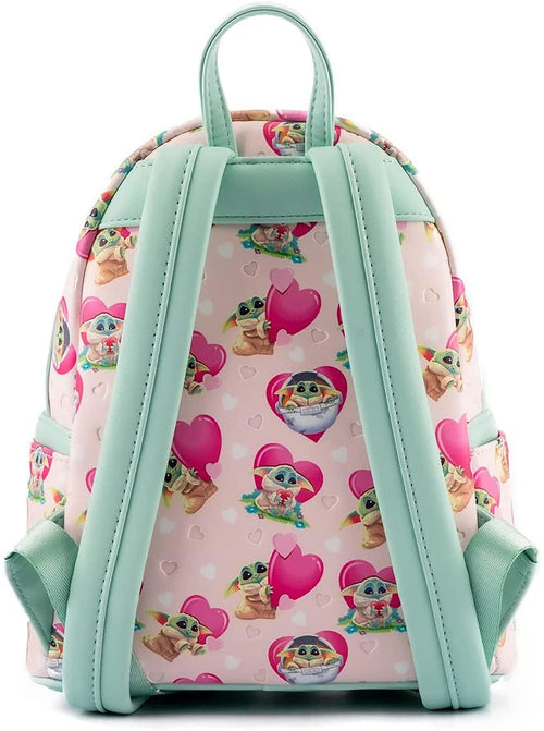 Star Wars Grogu Hearts Mini Backpack | Free Shipping