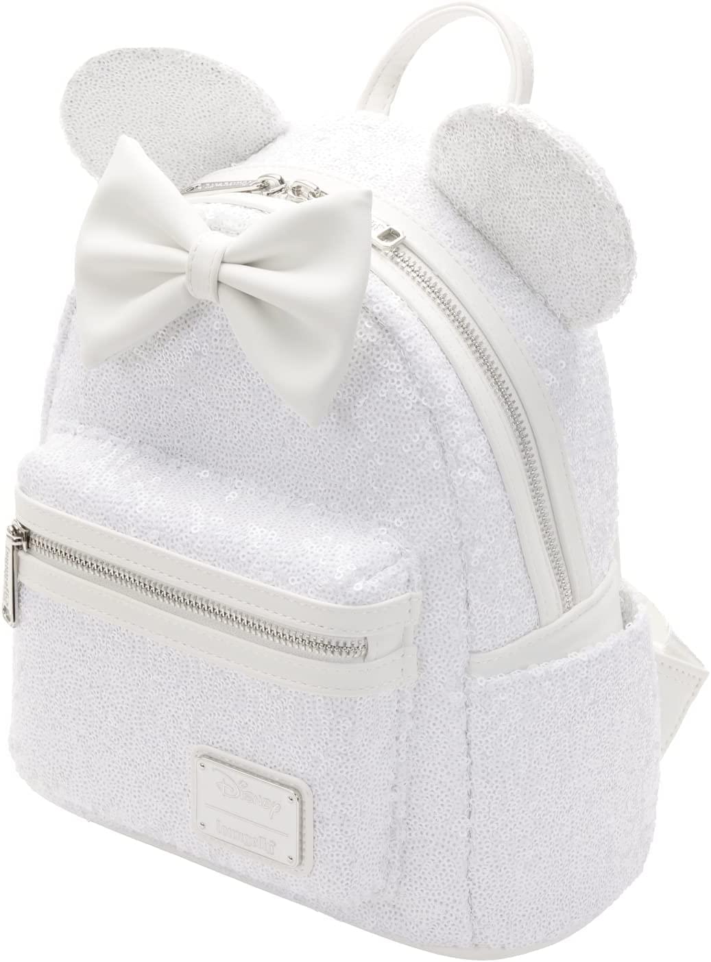 Disney Minnie Mouse Sequin Wedding Mini Backpack