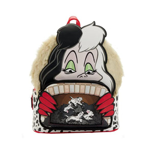 Disney 101 Dalmatians Cruella De Villains Scene Mini Backpack