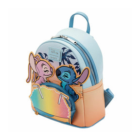 Disney Lilo & Stitch Angel and Stitch Snow Cone Date Mini Backpack