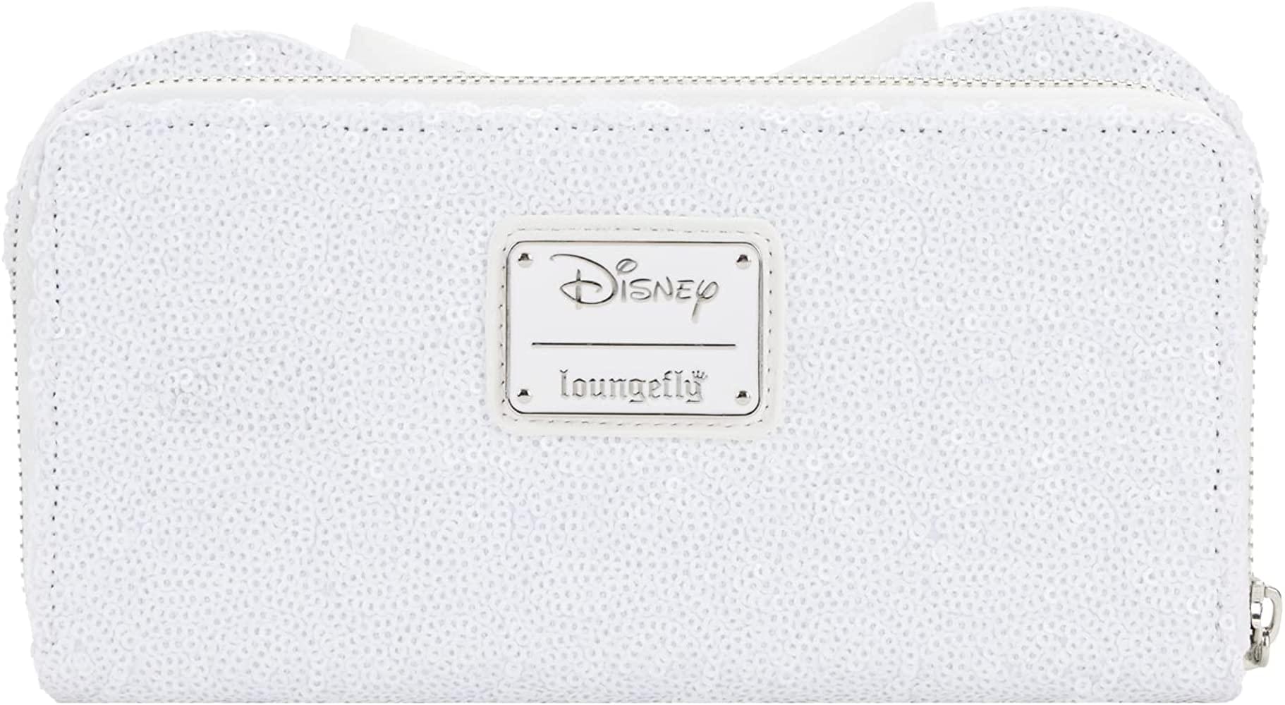 Disney Minnie Mouse Sequin Wedding Zip Around Wallet