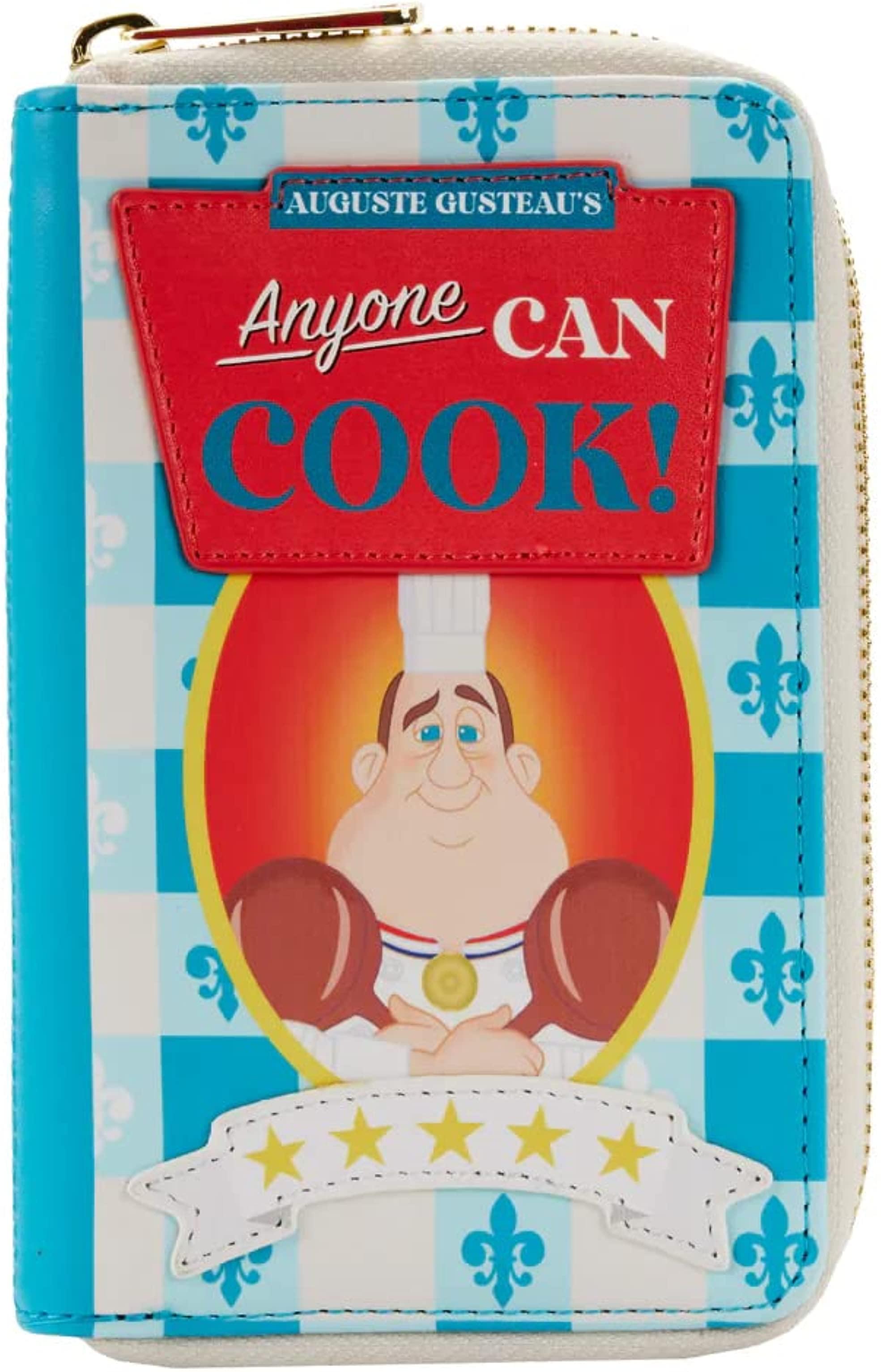 Disney Ratatouille Cookbook Zip Around Wallet | Free Shipping