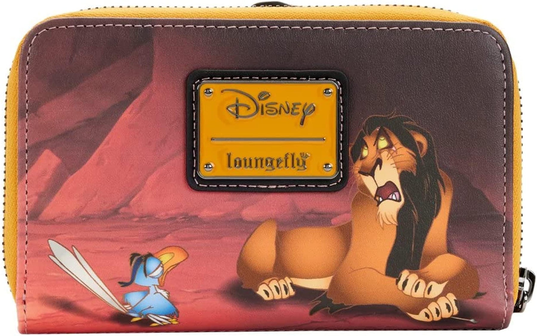 Disney Lion King Scar Villains Scene Zip Around Wallet
