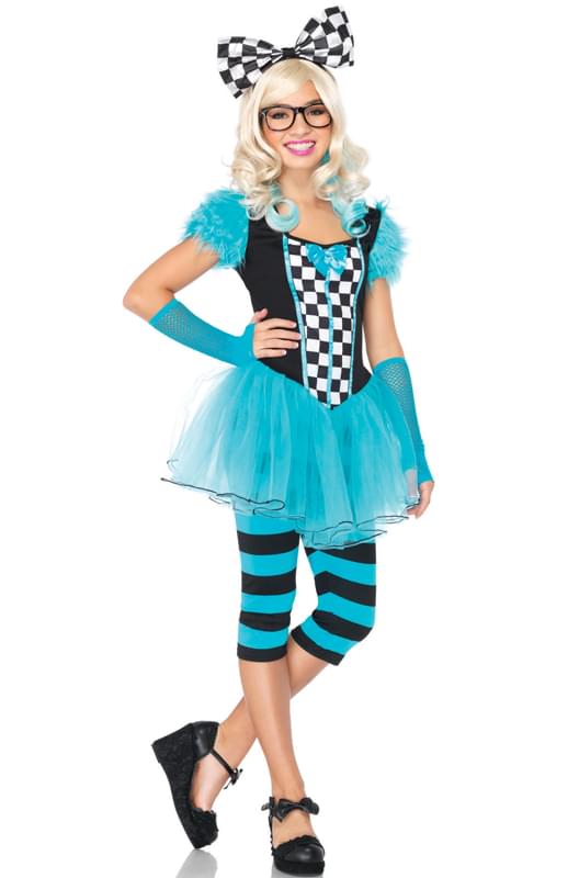 Wonderland Nerd Alice Teen Costume