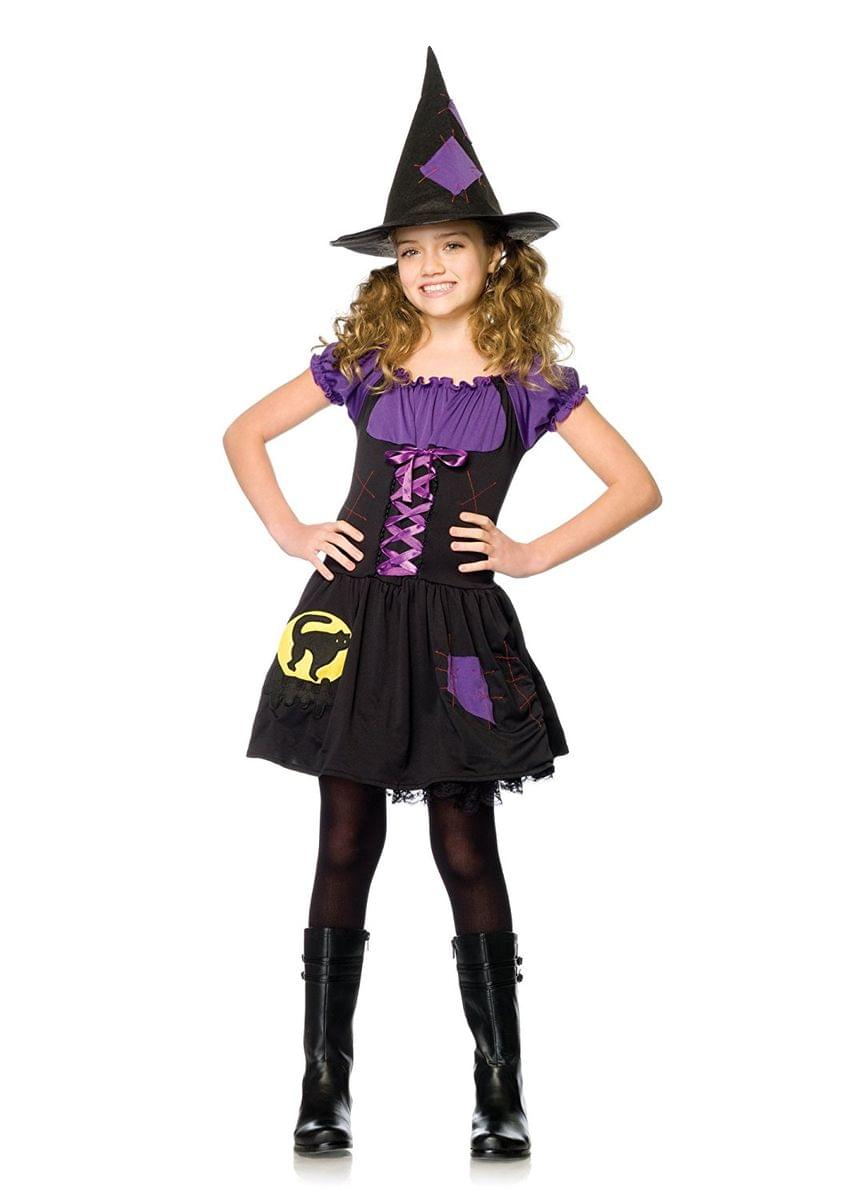 Black Cat Witch Child's Costume