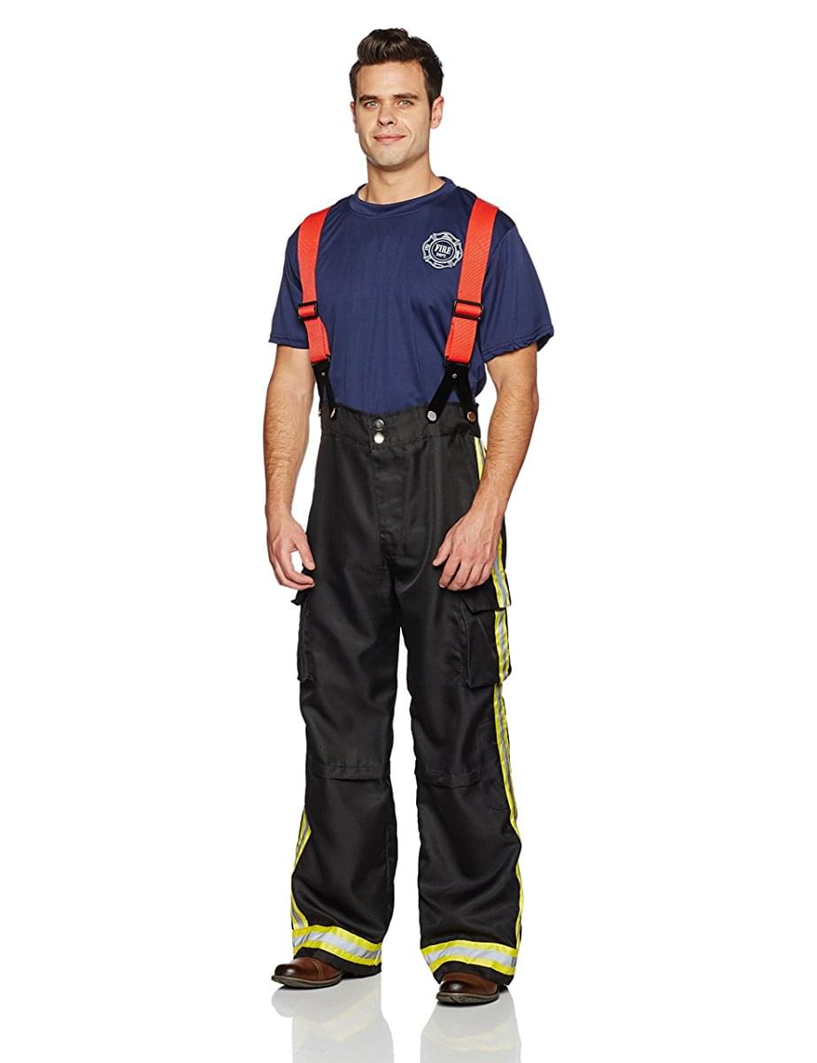 Fireman 3 Piece Men's Costume