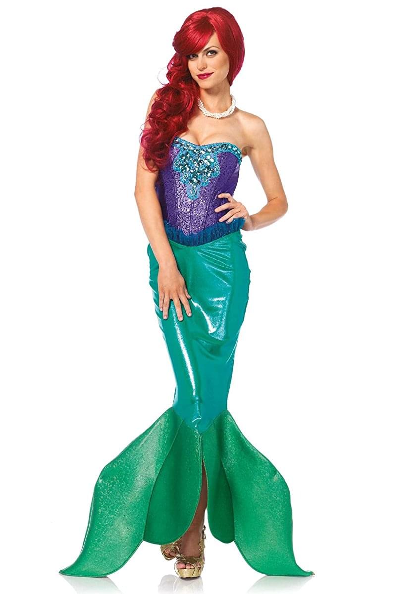 Deep Sea Siren Mermaid 2-Piece Women's Costume