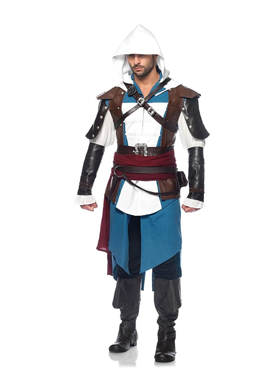 Assassin's Creed 9-Piece Edward Deluxe Men's Costume