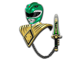 Power Rangers Green Ranger Luxory Enamel Icon Pin