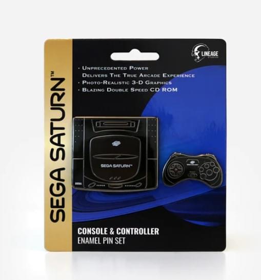 SEGA Saturn Console & Controller Pin Set