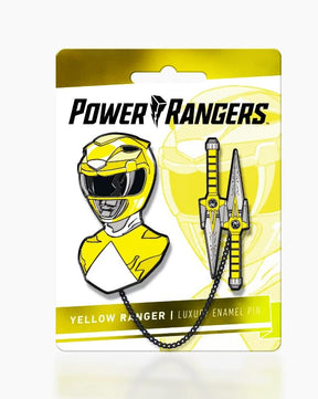 Power Rangers Luxury Enamel Icon Pin | Yellow Ranger