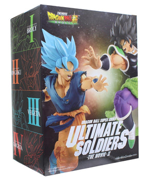 Dragon Ball Super Movie Ultimate Soldiers Banpresto Vol. 2 Figure - SS Blue Goku