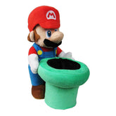 Super Mario Bros. 9" Plush: Mario with Warp Pipe