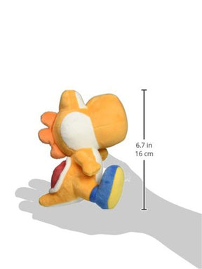 Super Mario Bros. 6" Plush: Orange Yoshi