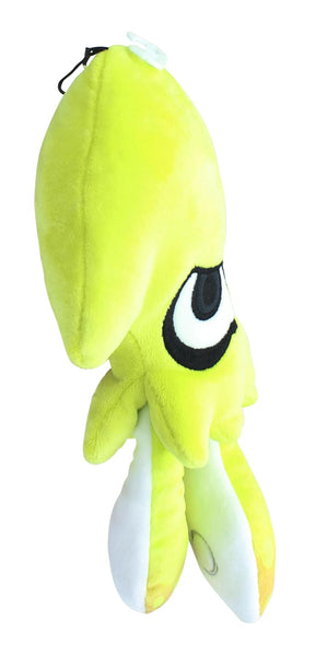 Nintendo Splatoon 9 Inch Plush | Neon Yellow Inkling Squid