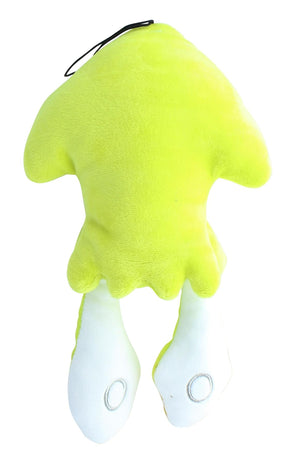 Nintendo Splatoon 9 Inch Plush | Neon Yellow Inkling Squid
