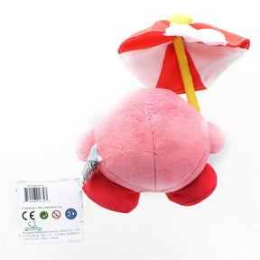 Kirby Nintendo 7 Inch Plush - Parasol Kirby