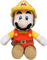 Super Mario All Star Collection 9.5 Inch Plush | Builder Mario