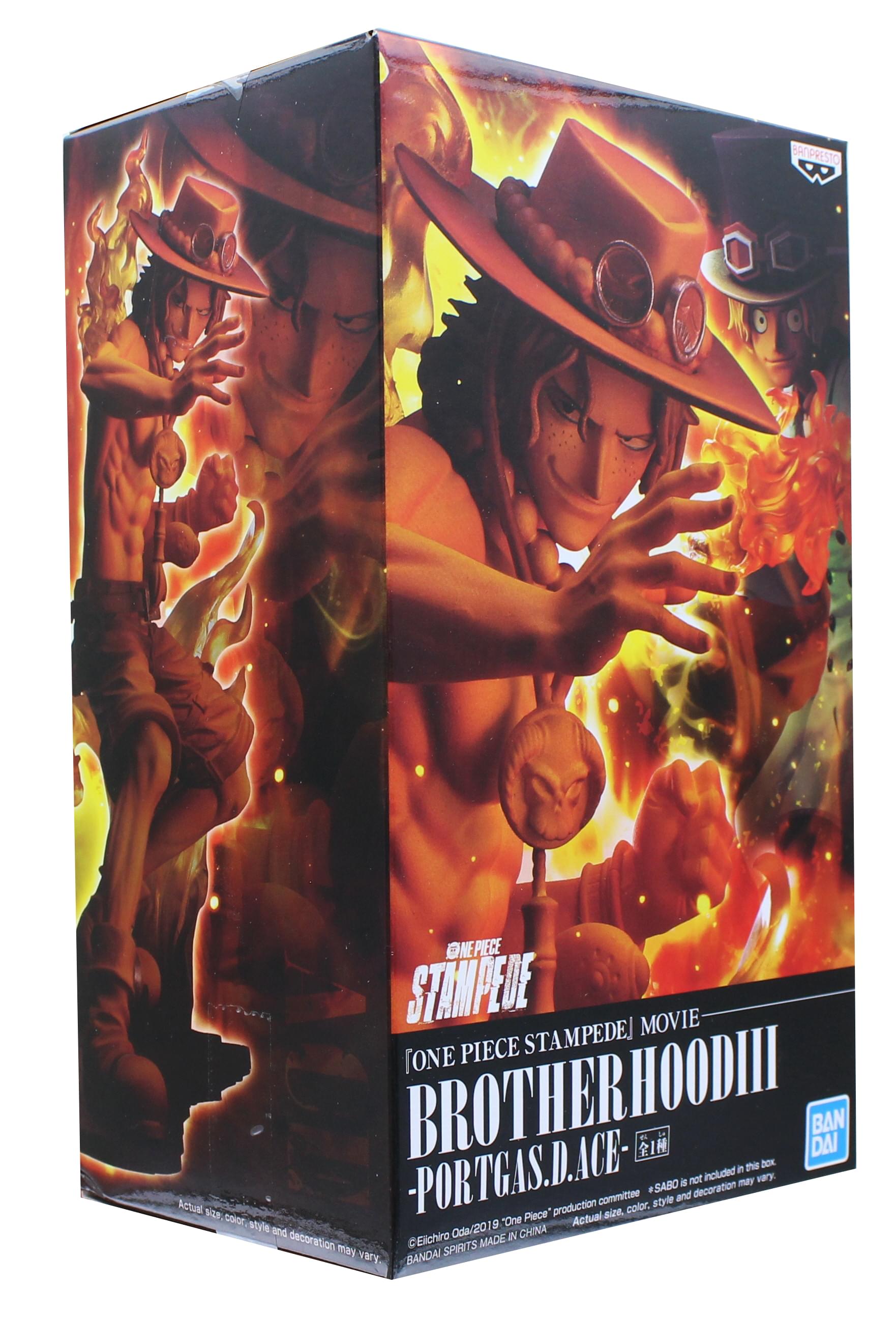 One Piece Stampede Movie Brotherhood III Portgas D. Ace Banpresto Figure