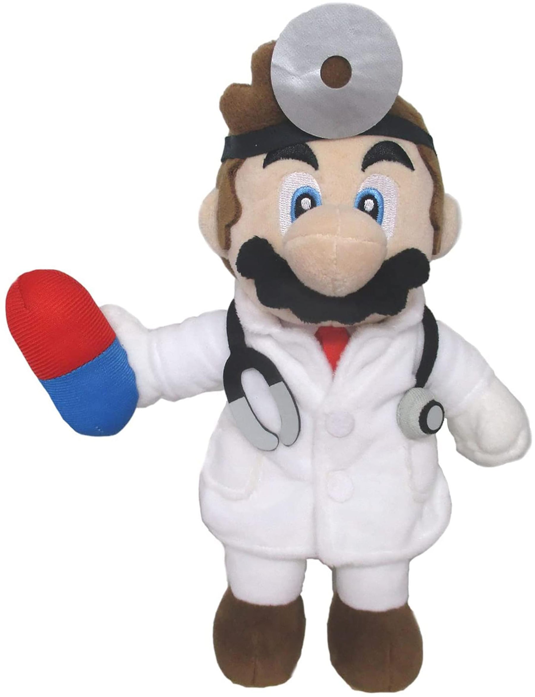 Super Mario Dr. Mario World 10 Inch Plush | Doctor Mario