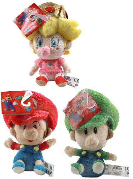 Baby mario and luigi plush on sale