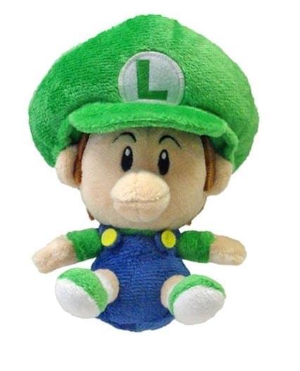 Super Mario Brothers 5" Plush Baby Luigi