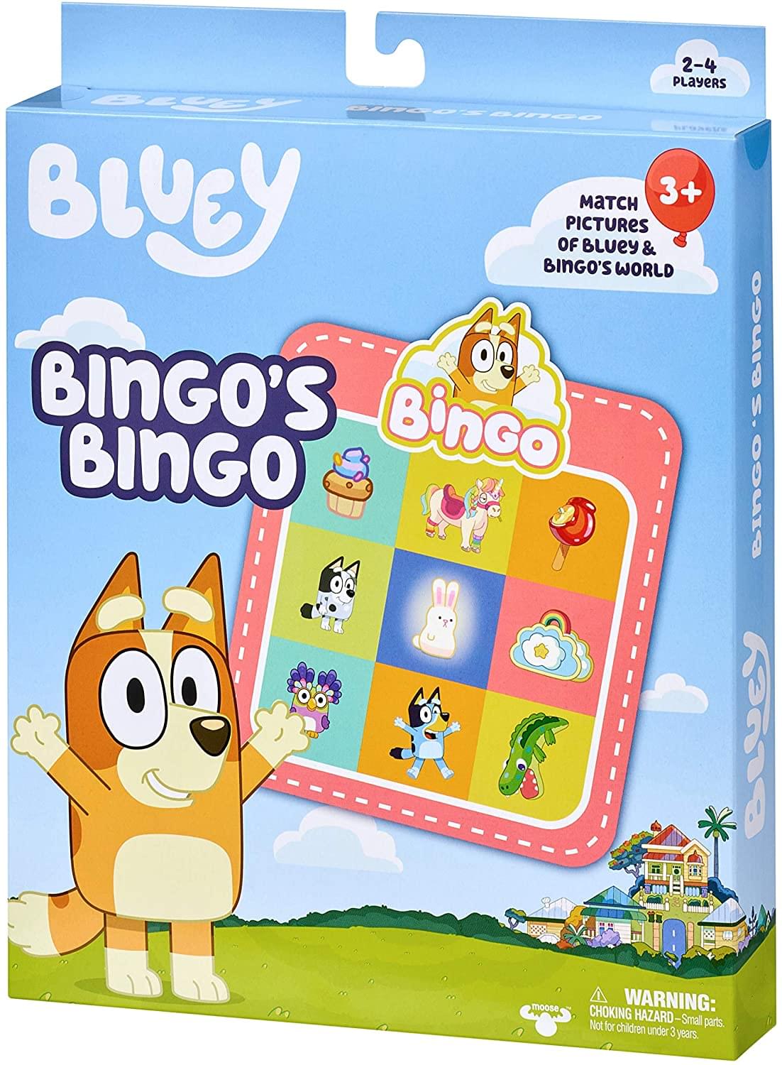 Bluey Bingo's Bingo Card Game | For 2-4 Players