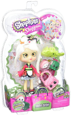 Shopkins Shoppies 6" Doll: Sara Sushi