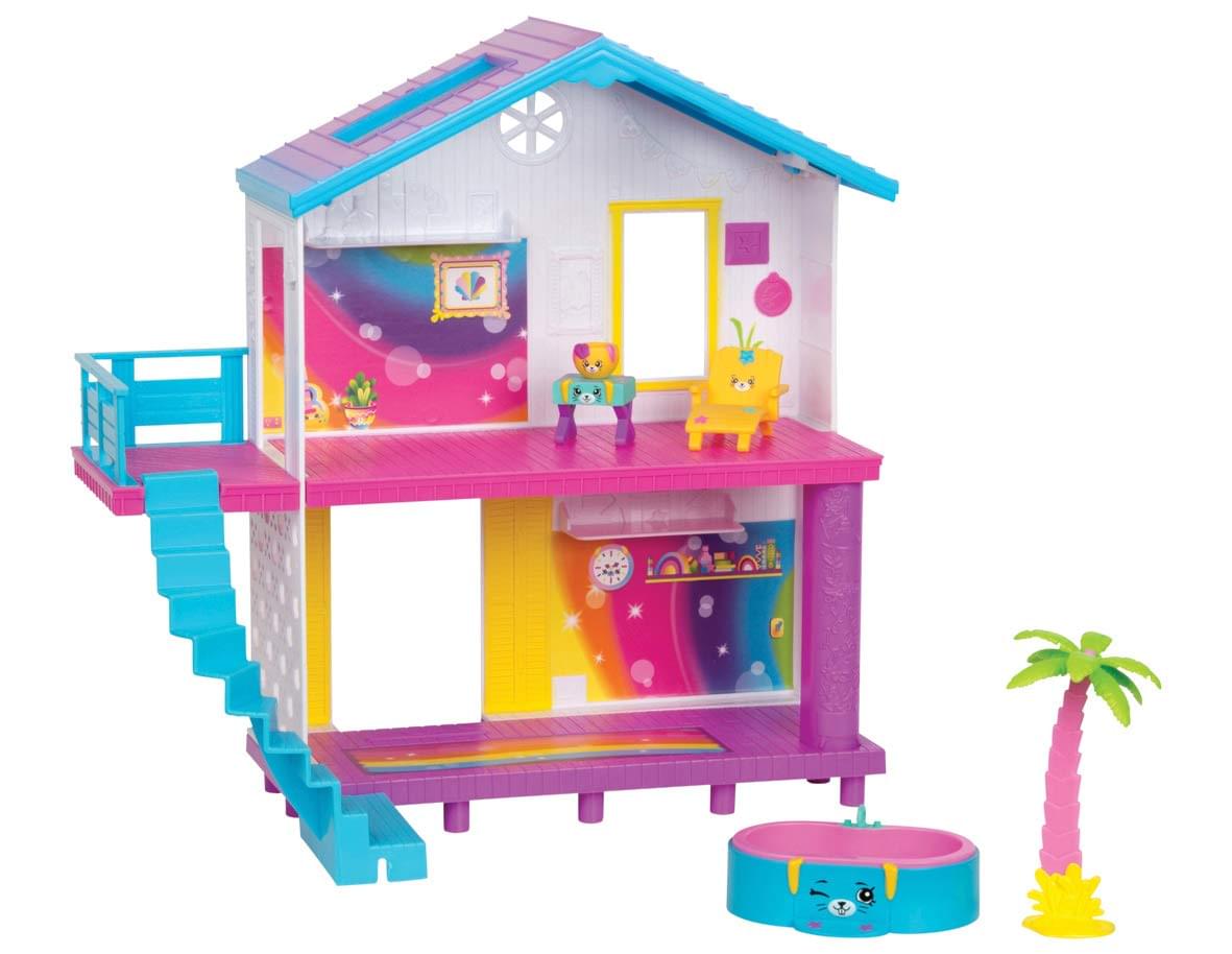 Shopkins Happy Places Rainbow Beach House Playset