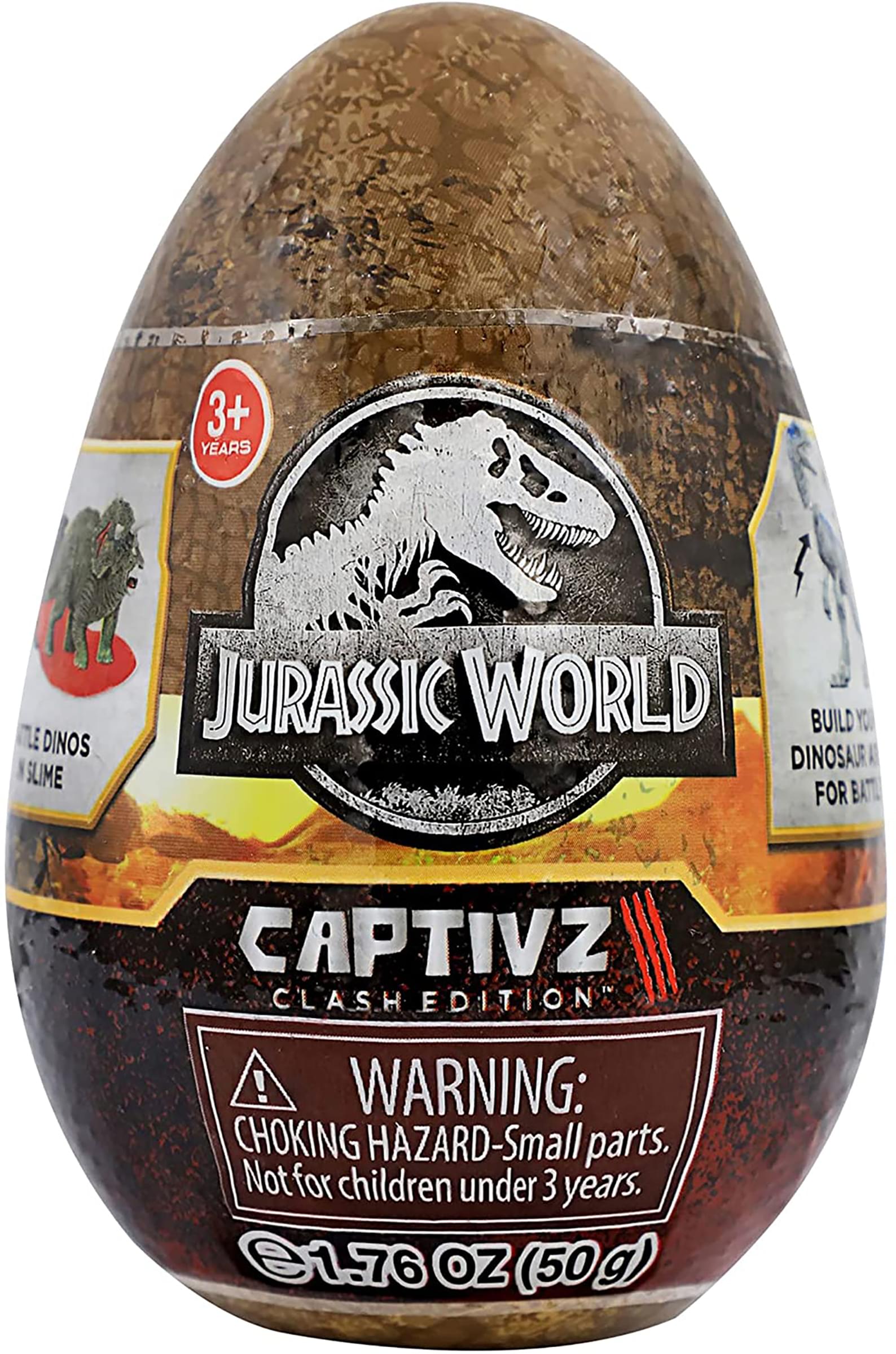 Jurassic World CAPTIVZ Clash Edition Slime Egg | One Random