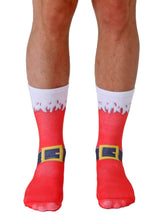 Unisex Santa Boots Crew Socks