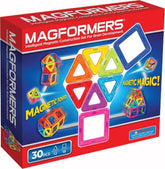 Magformers Rainbow 30 Piece Magnetic Construction Set