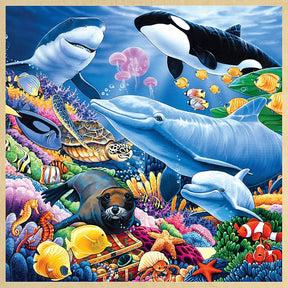 Undersea Friends 48 Piece Real Wood Jigsaw Puzzle