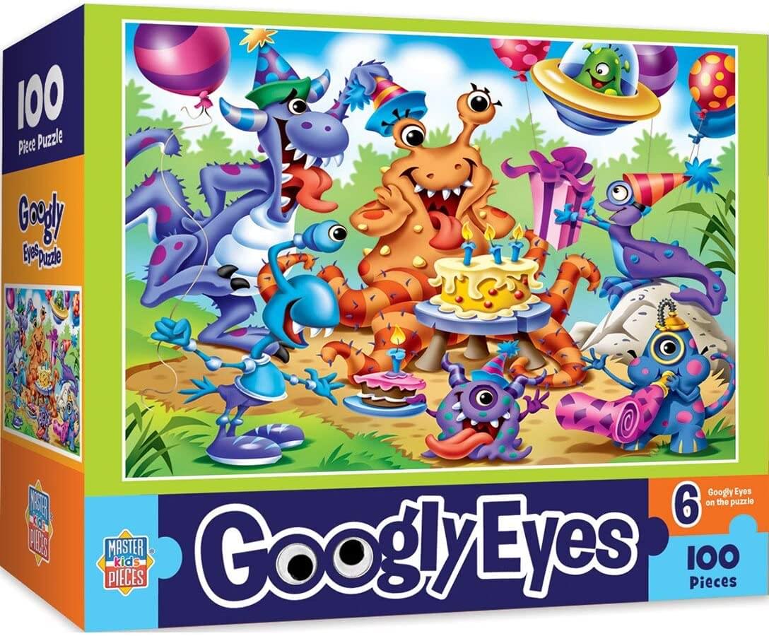 Monsters 100 Piece Googly Eyes Jigsaw Puzzle