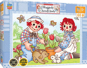 Raggedy Ann & Andy Picnic Friends 60 Piece Jigsaw Puzzle